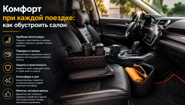 Комфорт при каждой поездке: как обустроить салон