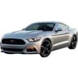 Резиновые автоковрики в салон для Ford Mustang 2015-2023 | Форд Мустанг 2015-2023 от AVTO-Gumm