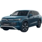 Резиновые автомобильные коврики в багажник для Volkswagen Tayron 2025- | ФольксВаген Тайрон 2025-