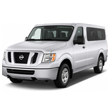 Гумові автокилимок в салон для Nissan NV 2010- | Ниссан ЭнВи AVTO-Gumm