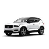 Резиновые автомобильные коврики в багажник для Volvo XC40 2017- | Вольво XC40 2017-