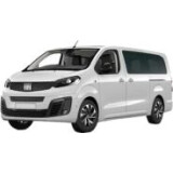 Резиновые автомобильные коврики в салон для Fiat Scudo/Ulysse 3 2022- | Фиат Скудо/Улис 3 2022