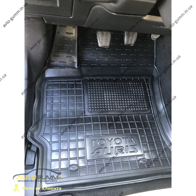 Передні килимки в автомобіль Toyota Auris 2013- (Avto-Gumm)
