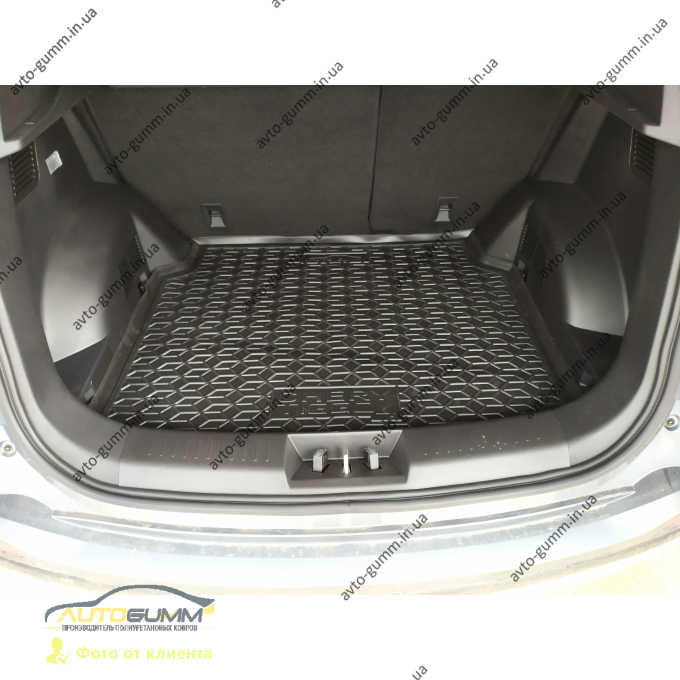 Автомобильный коврик в багажник Chery Tiggo 4 2018- (Avto-Gumm)