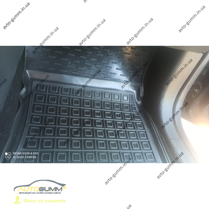 Автомобильные коврики в салон Renault Fluence 09-/Megane 3 Universal 09- (Avto-Gumm)
