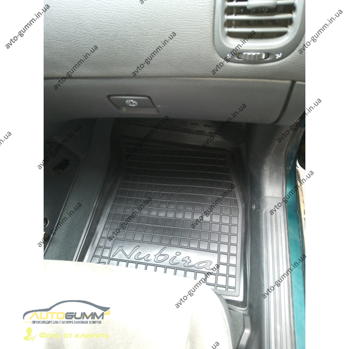 Передние коврики в автомобиль Daewoo Nubira 1997- (Avto-Gumm)