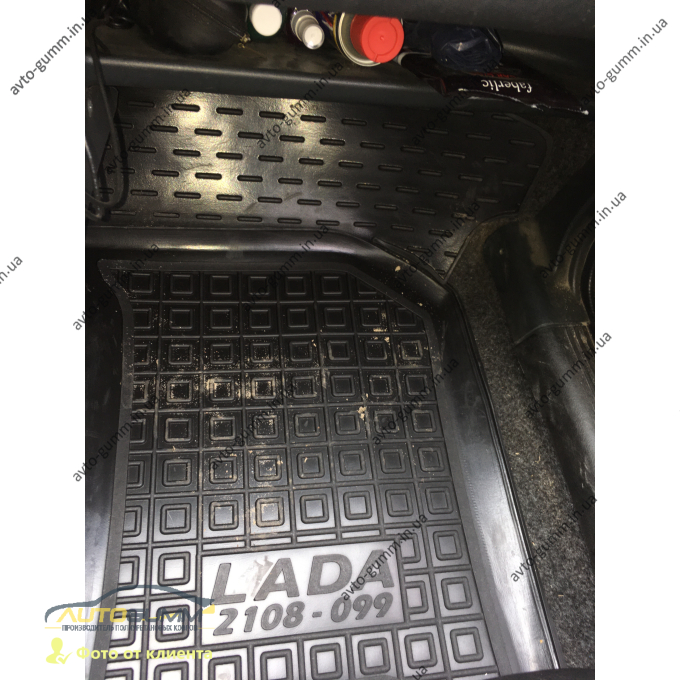 Передние коврики в автомобиль ВАЗ Lada 2108/09/99/13-15 (Avto-Gumm)