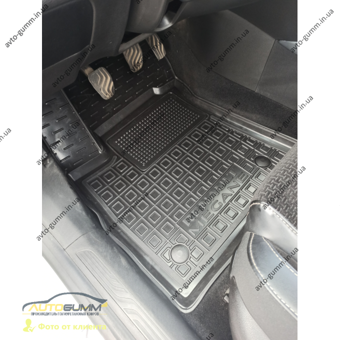 Автомобільні килимки в салон Renault Megane 4 2016- Sedan/Universal (Avto-Gumm)