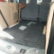Килимок в багажник Volkswagen Caddy Maxi 2004- 7 місць гумовий, чорний (AVTO-Gumm)