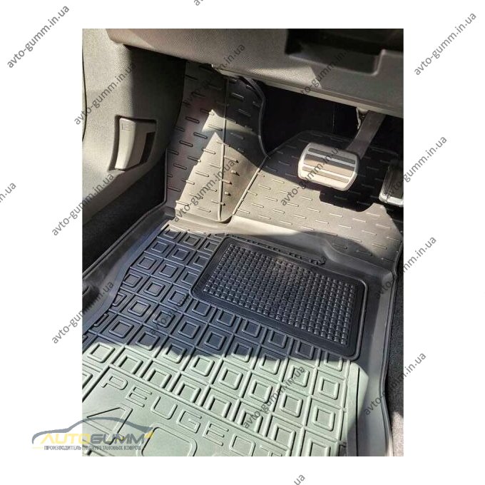 Водійський килимок в салон Peugeot 408 2022- (AVTO-Gumm)