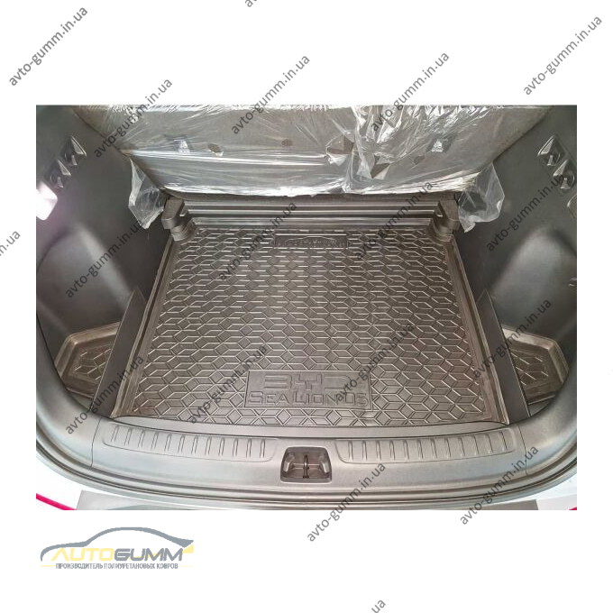 Автомобильный коврик в багажник BYD Sea Lion 05 2025- нижняя полка №1 (AVTO-Gumm)
