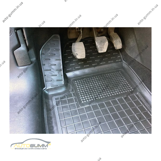 Автомобільні килимки в салон Peugeot 207 2006-2012 (Avto-Gumm)