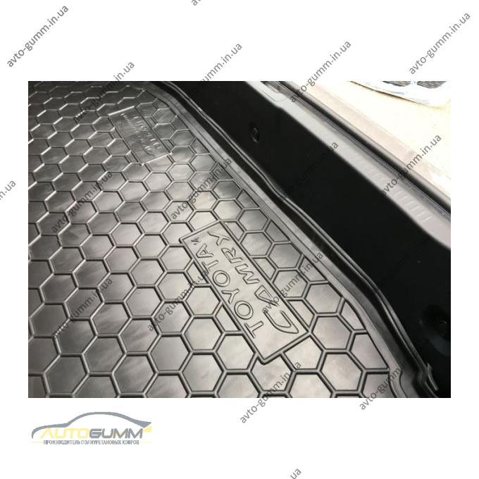 Автомобільний килимок в багажник Toyota Camry 50 2011- (Еlegance/Сomfort) (Avto-Gumm)