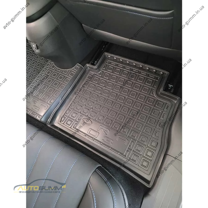 Коврики в салон Haval ORA 03 2023- резиновые, чёрные (AVTO-Gumm)