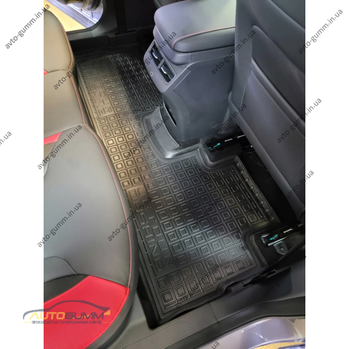 Килимки в салон Jetour Dashing 2023- гумові, чорні (AVTO-Gumm)