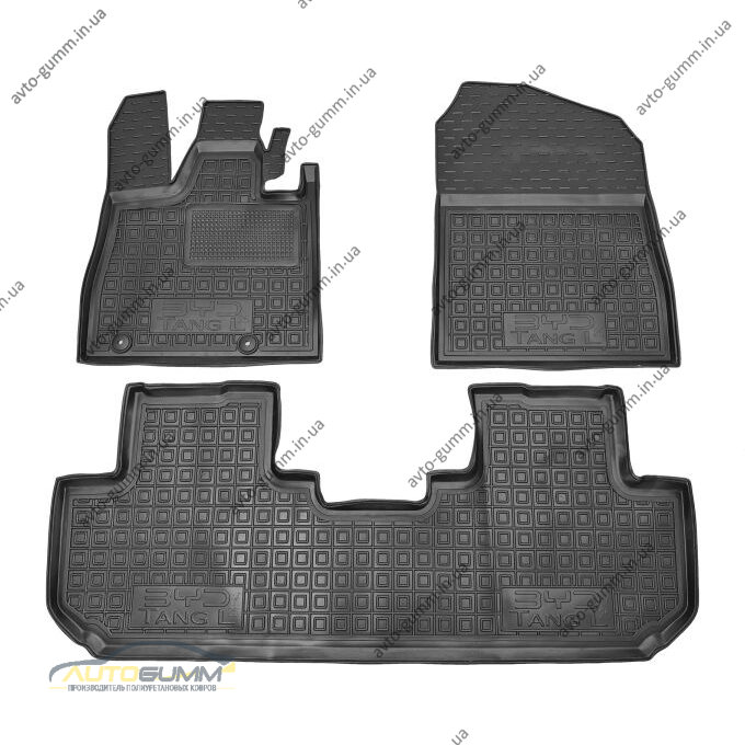 Автомобильные коврики в салон BYD Tang L 2025- EV 5 мест (AVTO-Gumm)