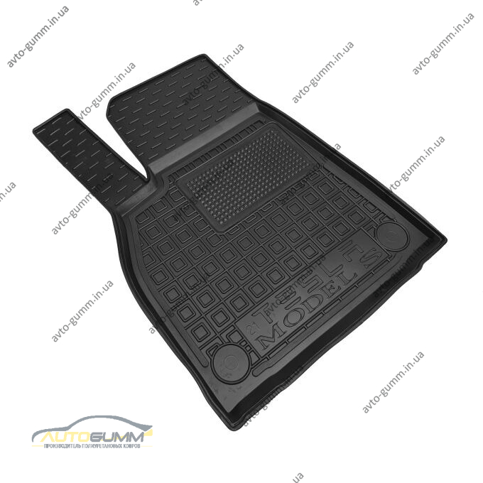 Водительский коврик в салон Tesla Model S 2021- (AVTO-Gumm)