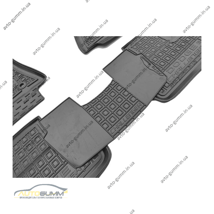 Автомобильные коврики в салон Dodge Challenger 3 2008-2019 (AVTO-Gumm)