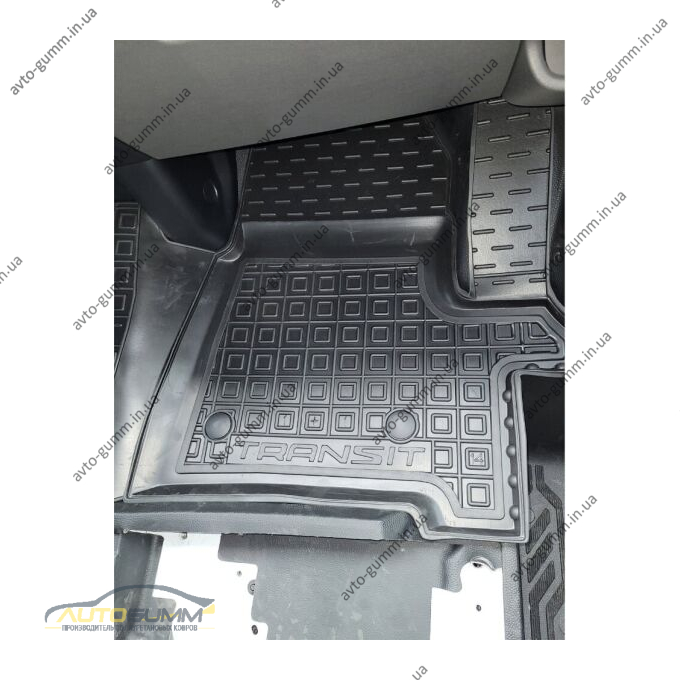 Автомобильные коврики в салон Ford Transit (mk7) 2014- (1+1) (AVTO-Gumm)