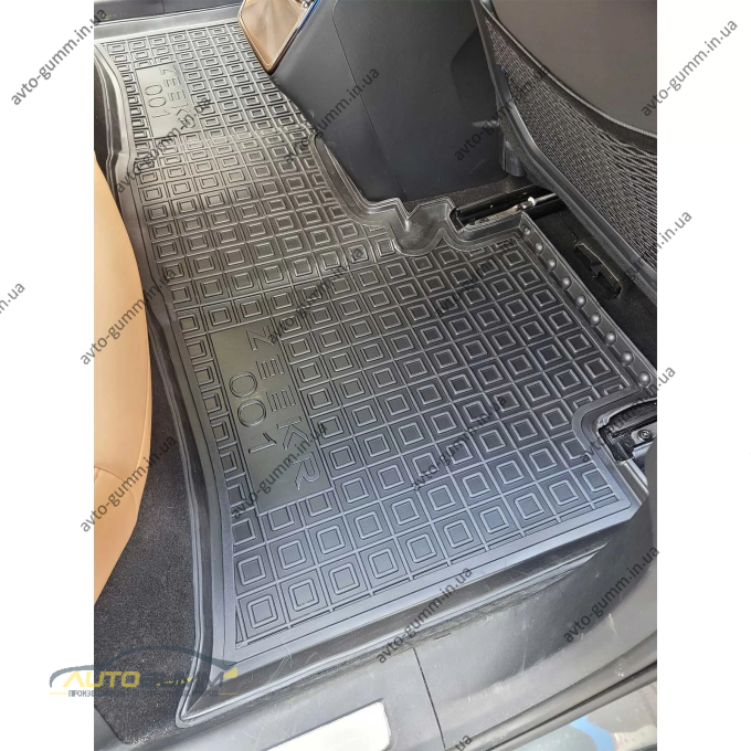 Килимки в салон Zeekr 001 2022- гумові, чорні (AVTO-Gumm)