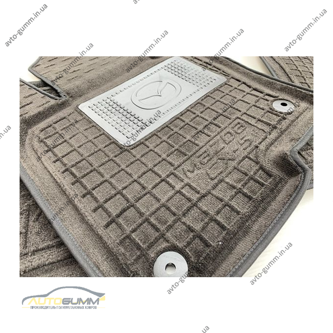 Гібридні килимки в салон Mazda CX-5 2017- (AVTO-Gumm)