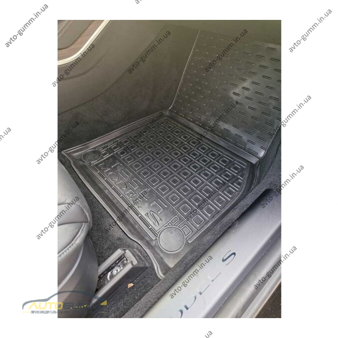 Автомобильные коврики в салон Tesla Model S 2021- (AVTO-Gumm)
