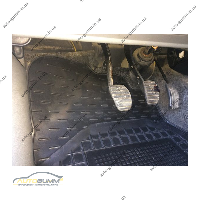 Передні килимки в автомобіль Renault Kangoo 1998- (Avto-Gumm)