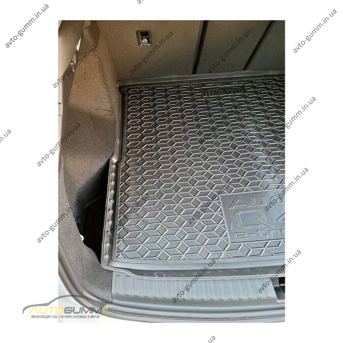 Автомобільний килимок в багажник Audi Q4 e-tron 2021- Верхня поличка (AVTO-Gumm)