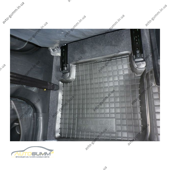 Автомобільні килимки в салон Hyundai Elantra 2014- (MD/FL) (Avto-Gumm)