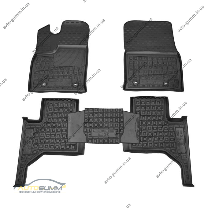 Автомобильные коврики в салон Lexus LX 2022- (AVTO-Gumm)