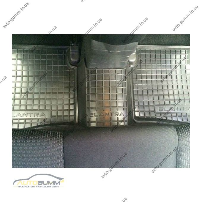 Автомобильные коврики в салон Hyundai Elantra 2006-2011 (HD) (Avto-Gumm)