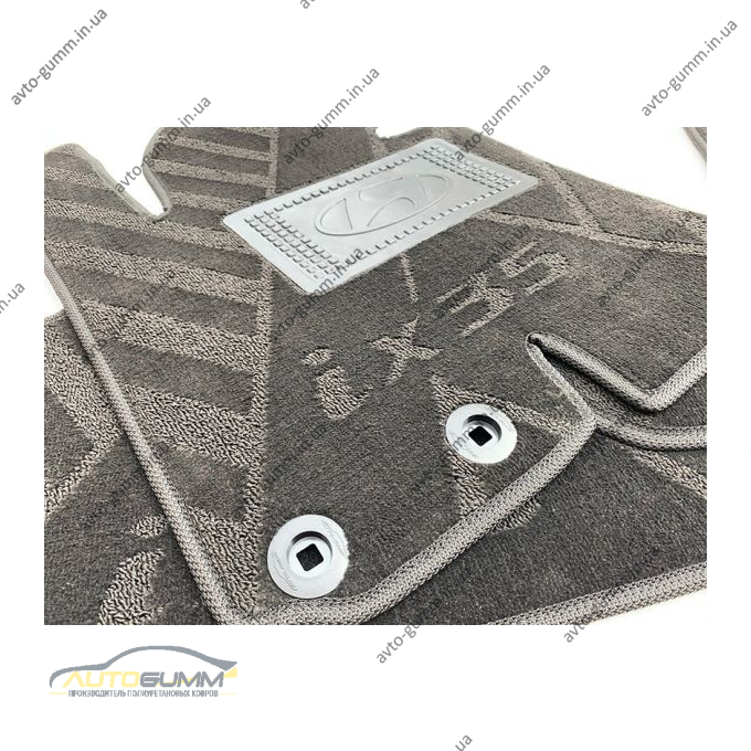 Текстильні килимки в салон Hyundai ix35 2010- (X) AVTO-Tex