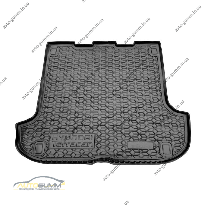 Автомобільний килимок в багажник Hyundai Terracan 2001-2007 (AVTO-Gumm)