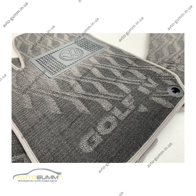 Текстильні килимки в салон Volkswagen Golf 4 1998-2003 (V) серые AVTO-Tex