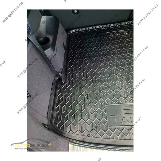 Автомобильный коврик в багажник BYD Tang 2 EV 2018- 6 мест (AVTO-Gumm)
