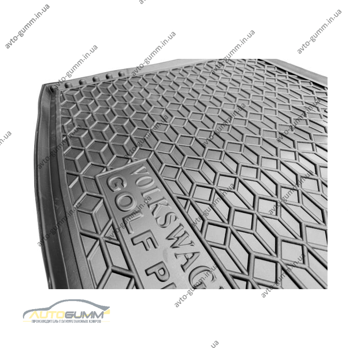 Автомобильный коврик в багажник Volkswagen Golf Plus 2004- полноразмерка (AVTO-Gumm)
