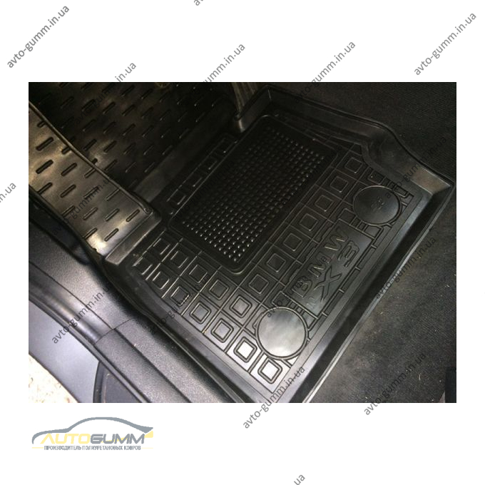 Передні килимки в автомобіль BMW X3 (F25) 2010- (Avto-Gumm)