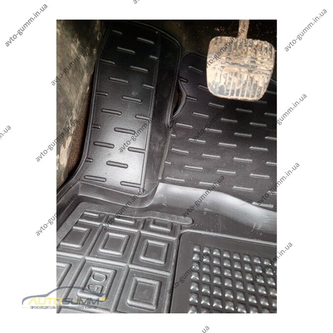 Передние коврики в автомобиль Nissan Navara King Cab 2005- (AVTO-Gumm)