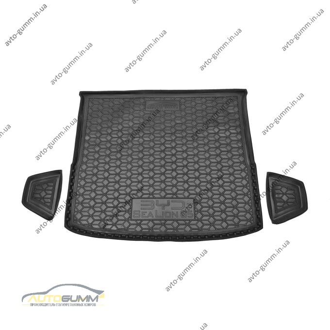 Автомобильный коврик в багажник BYD Sea Lion 05 2025- верхняя полка (AVTO-Gumm)