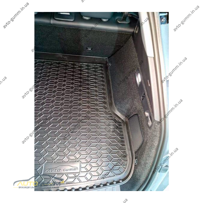 Автомобильный коврик в багажник Zeekr 7X 2024- (AVTO-Gumm)