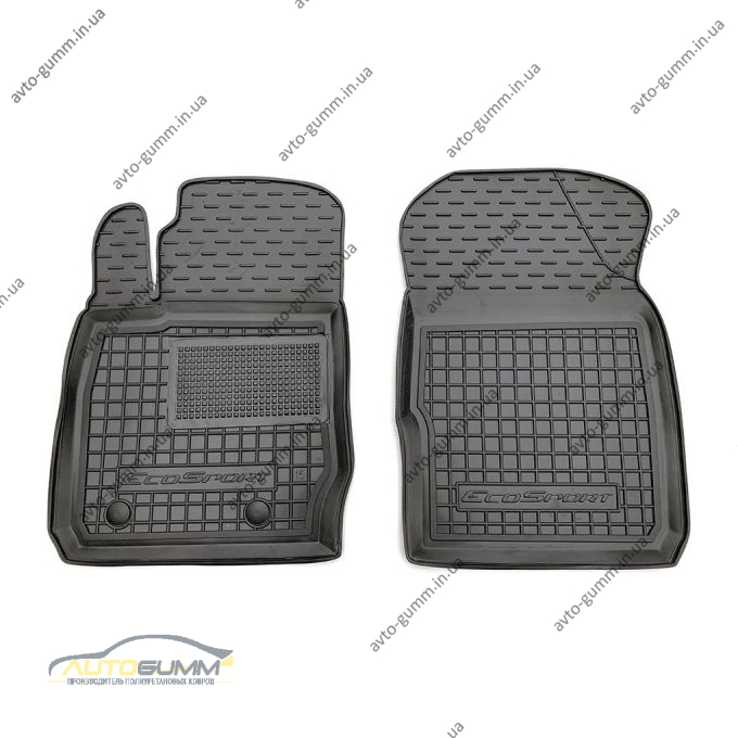 Передние коврики в автомобиль Ford EcoSport 2014- (Avto-Gumm)