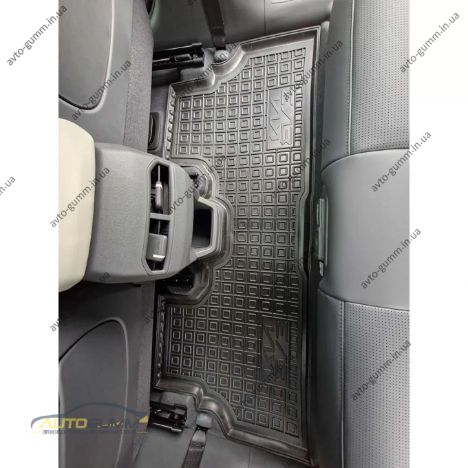 Килимки в салон Kia EV3 2024- гумові, чорні (AVTO-Gumm)