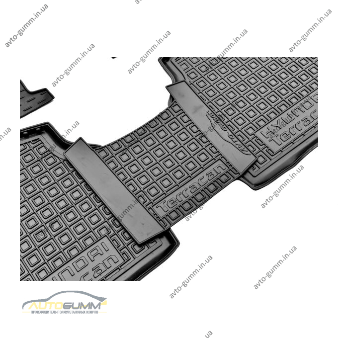 Автомобільні килимки в салон Hyundai Terracan 2001-2007 (AVTO-Gumm)