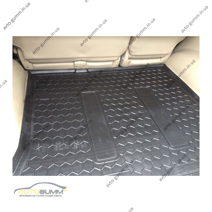 Автомобильный коврик в багажник Toyota Land Cruiser Prado 120 2002- (Avto-Gumm)