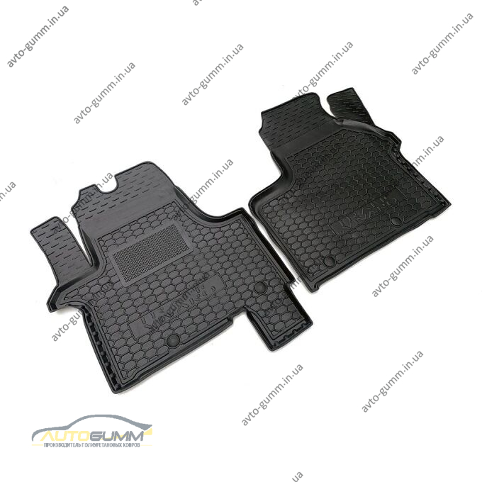 Автомобільні килимки в салон Renault Trafic 3 16-/Opel Vivaro 15- 1+2 (передние) (AVTO-Gumm)