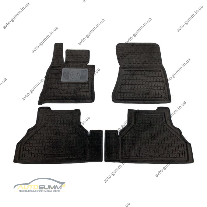 Гібридні килимки в салон BMW X5 (E70) 2007- (AVTO-Gumm)