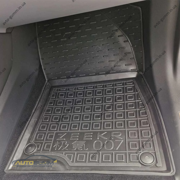 Килимки в салон Zeekr 007 2024- седан гумові, чорні (AVTO-Gumm)