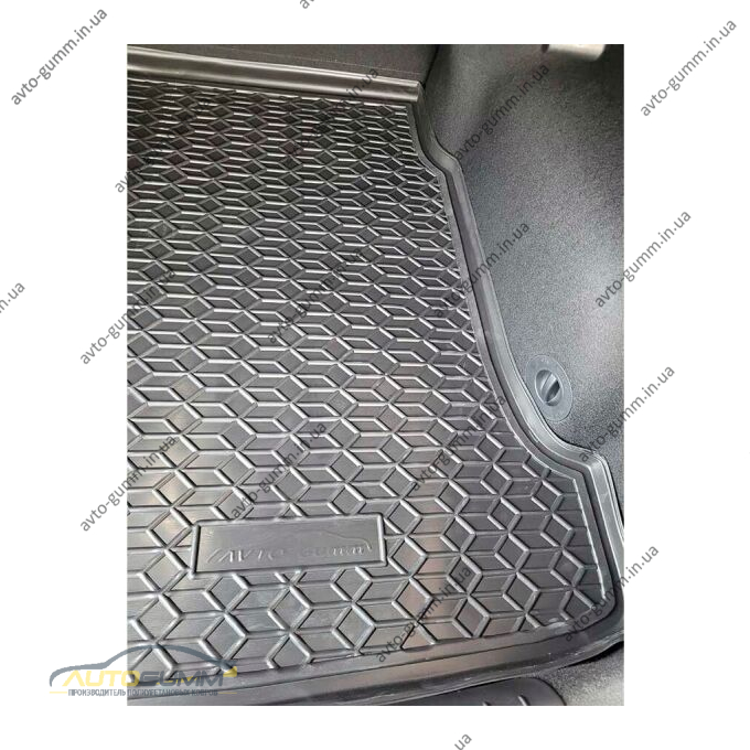 Автомобильный коврик в багажник Hyundai Ioniq 6 2022- (AVTO-Gumm)