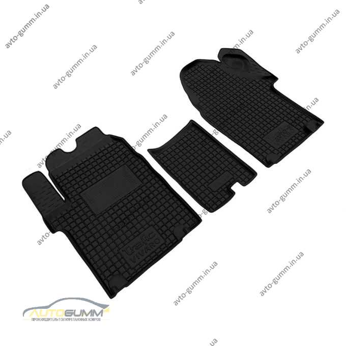 Автомобильные коврики в салон Renault Trafic 2 02-/Opel Vivaro 02- (Avto-Gumm)