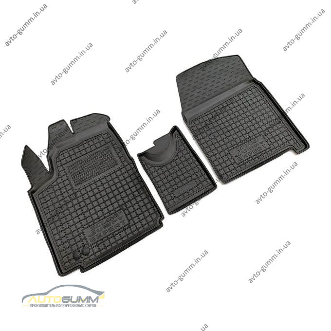 Автомобильные коврики в салон Citroen Jumpy 07-/Fiat Scudo 07-/Peugeot Expert 07- (V2.0) (Avto-Gumm)
